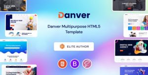 Danver – 多用途企业网站HTML5 模板