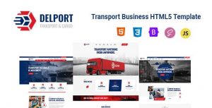 Delport – 运输业务企业网站HTML5 模板