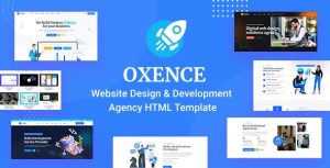 奥克森斯 – 网页设计机构企业网站HTML模板